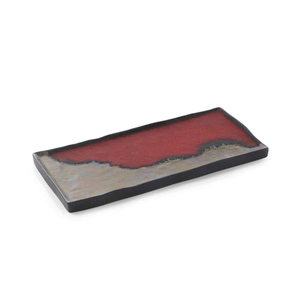 SOLSTICE RECT PLATE 30CM Storm