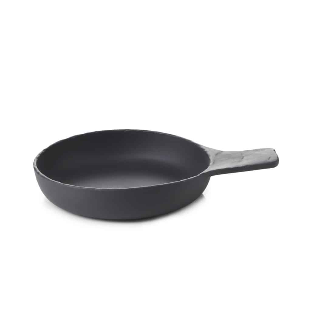 BASALT HANDLED DISH 18CM Matt