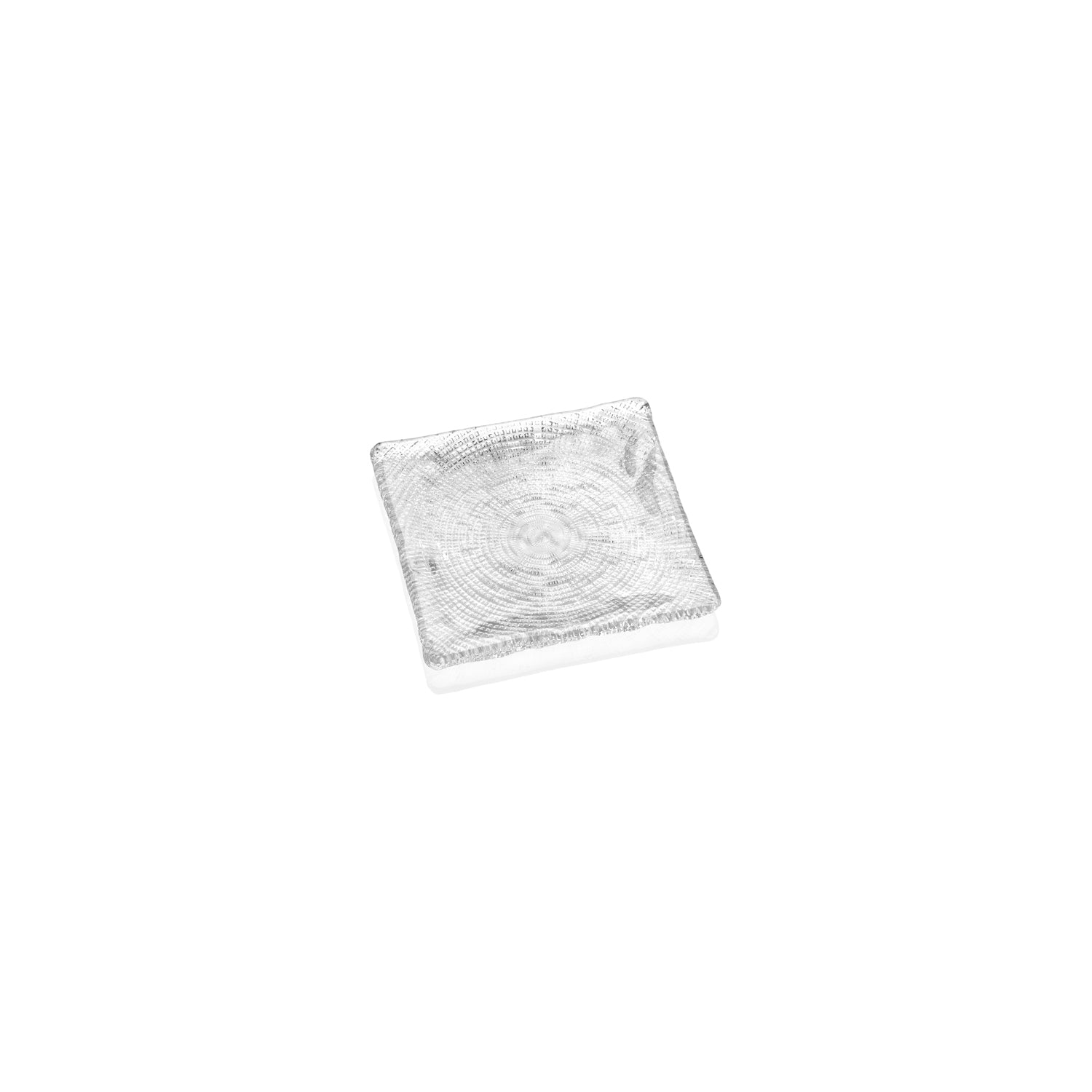 DIAMANTE' PLATE CM.16X16 CLEAR