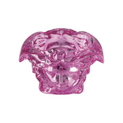 Versace Medusa Grande Pink Crystal Vase â€“ 19 cm Luxury Home Decor