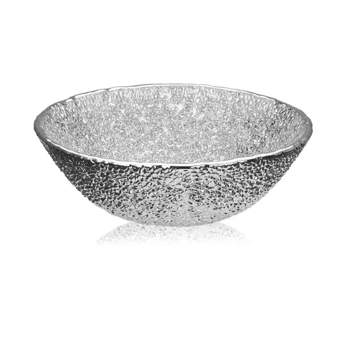 LIRICA BOWL Ã˜ 28 CM SILVER PLATED SILVER COLOR