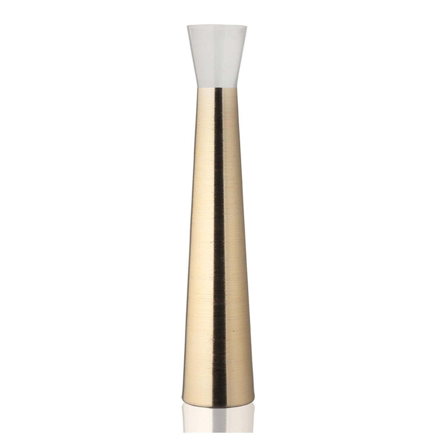 FUTURA VASE H.85 CM. GOLD DEC.