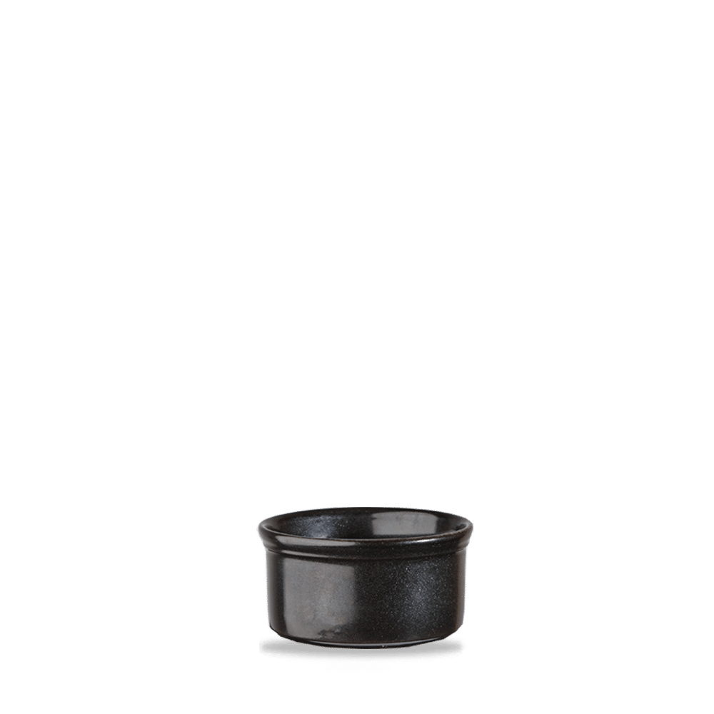 OYNX BLACK RAMEKIN 3.5