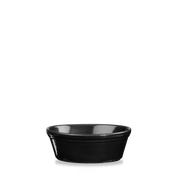 OYNX BLACK OVAL DISH15.2*11.3