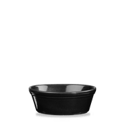 OYNX BLACK ROUND PIE DISH5.25