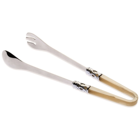 Bugatti Aladdin PVD Gold Salad Tongs - Ivory - product image