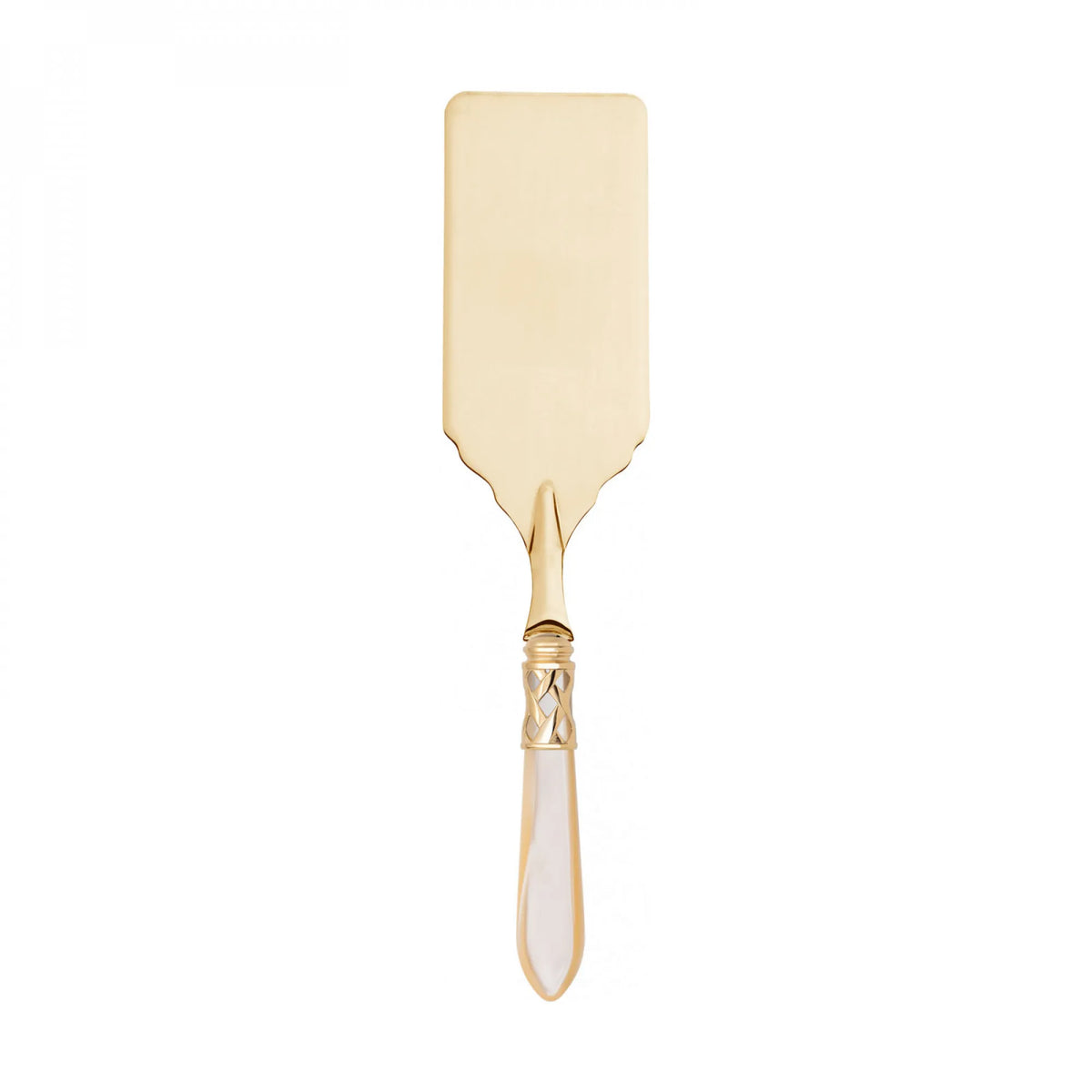 Bugatti Aladdin PVD Gold Lasagne Shovel - Ivory