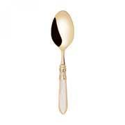 Bugatti Aladdin PVD Gold Serving Spoon - Ivory
