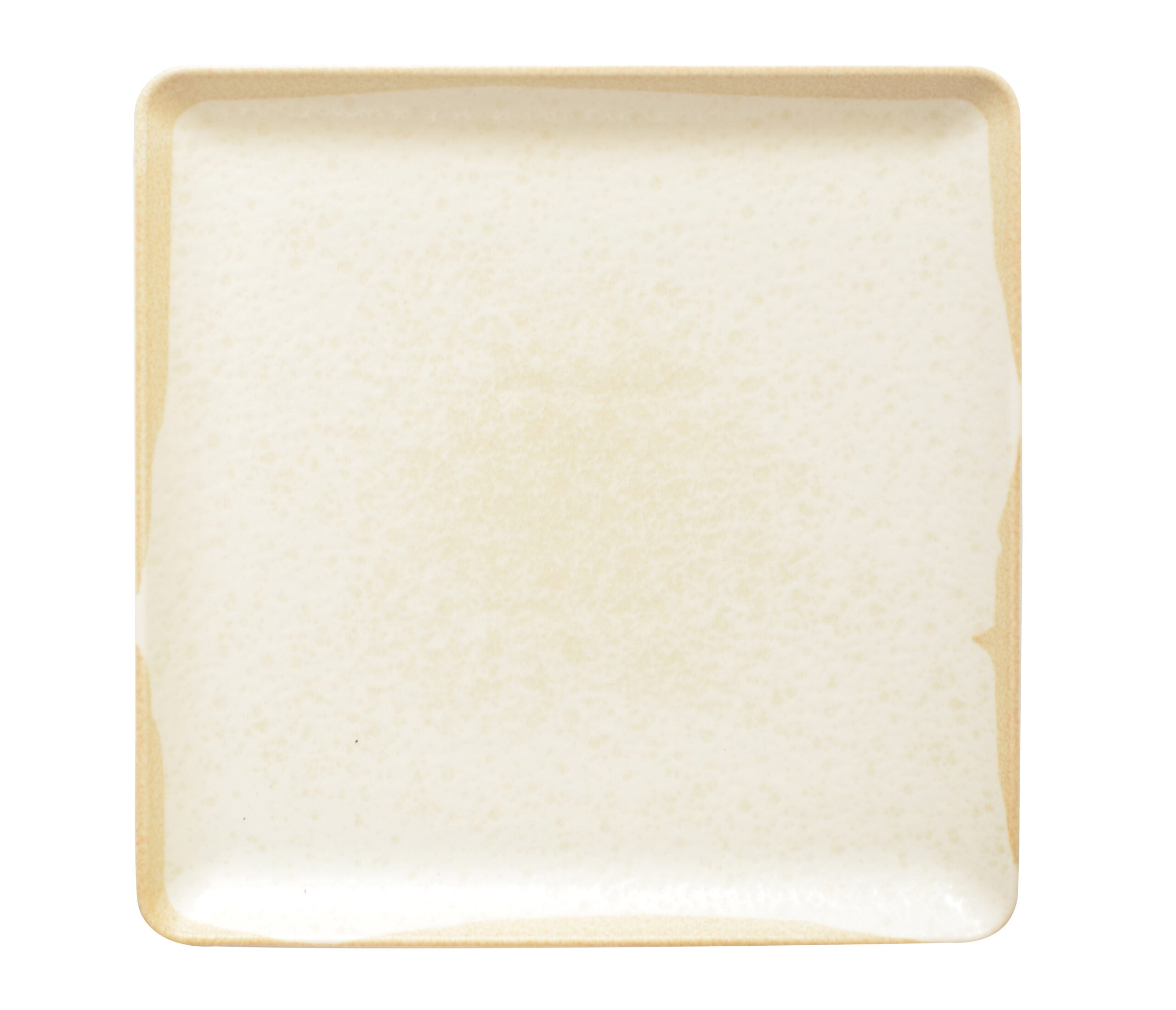 Sand Wind square plate 23x23 Cm