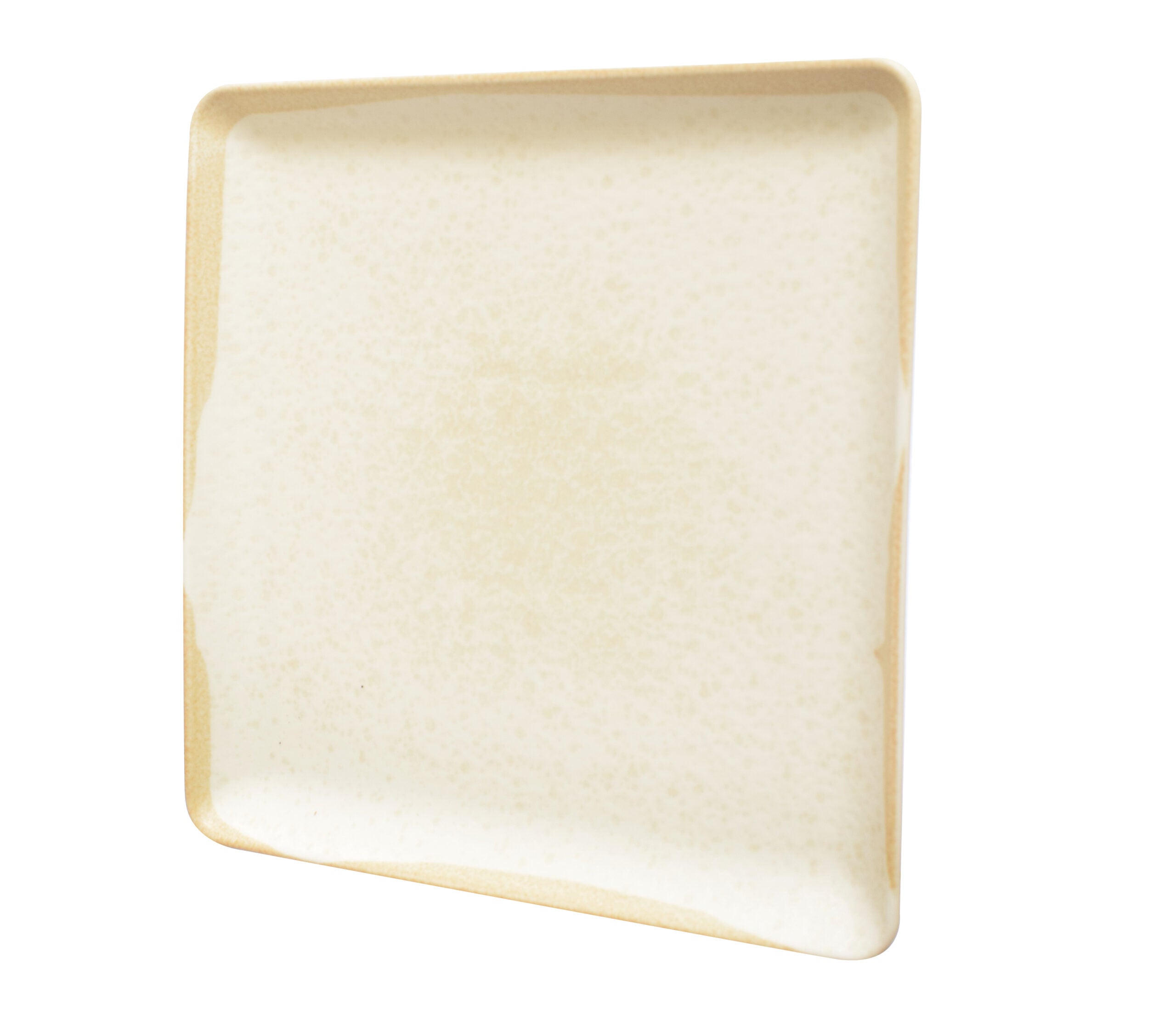 Sand Wind square plate 23x23 Cm