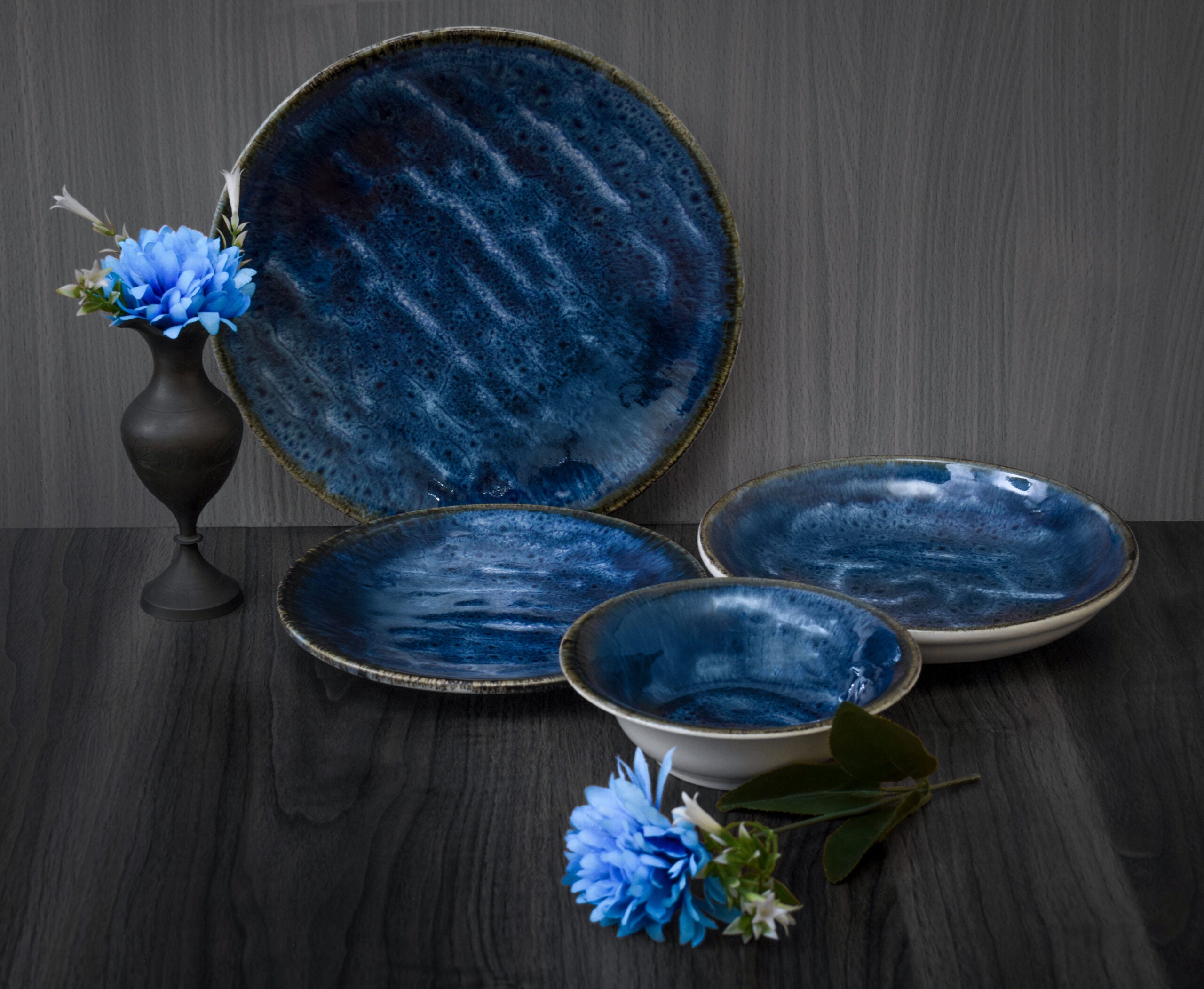 Ocean Deep plate 19x19 CM