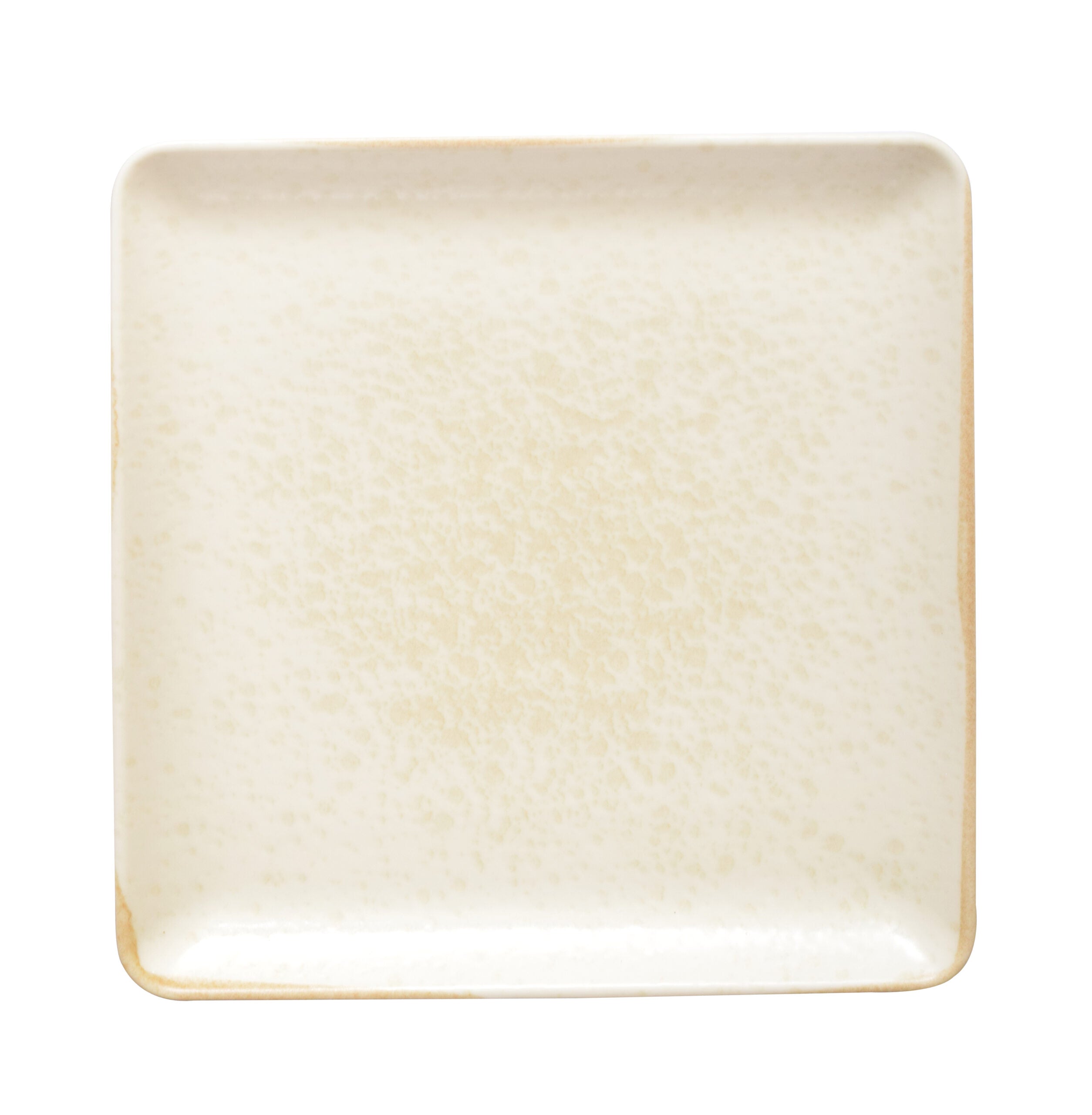 Sand Wind square plate 19x19 Cm