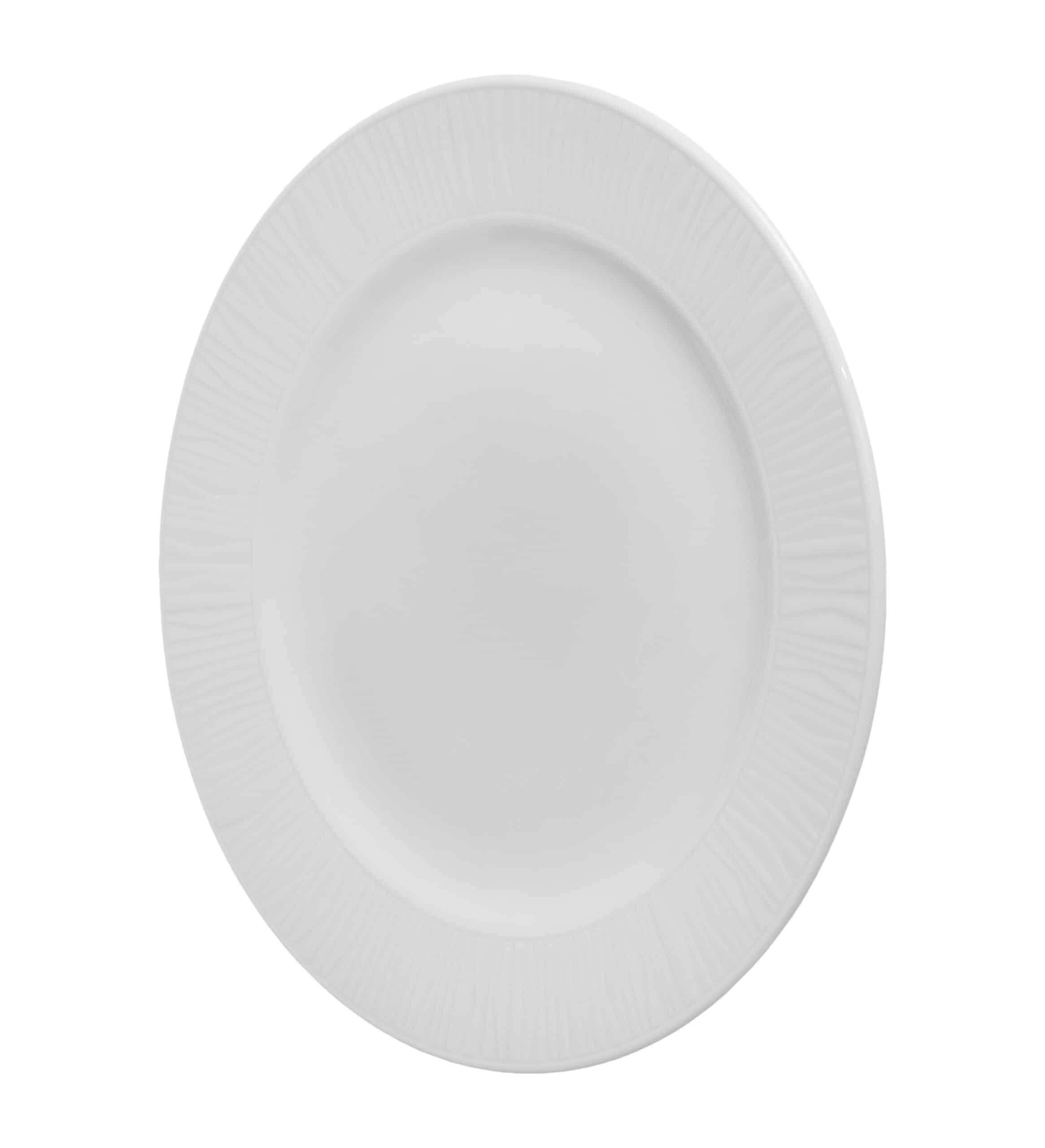 EMOTION FLAT PLATE WHITE 30CM
