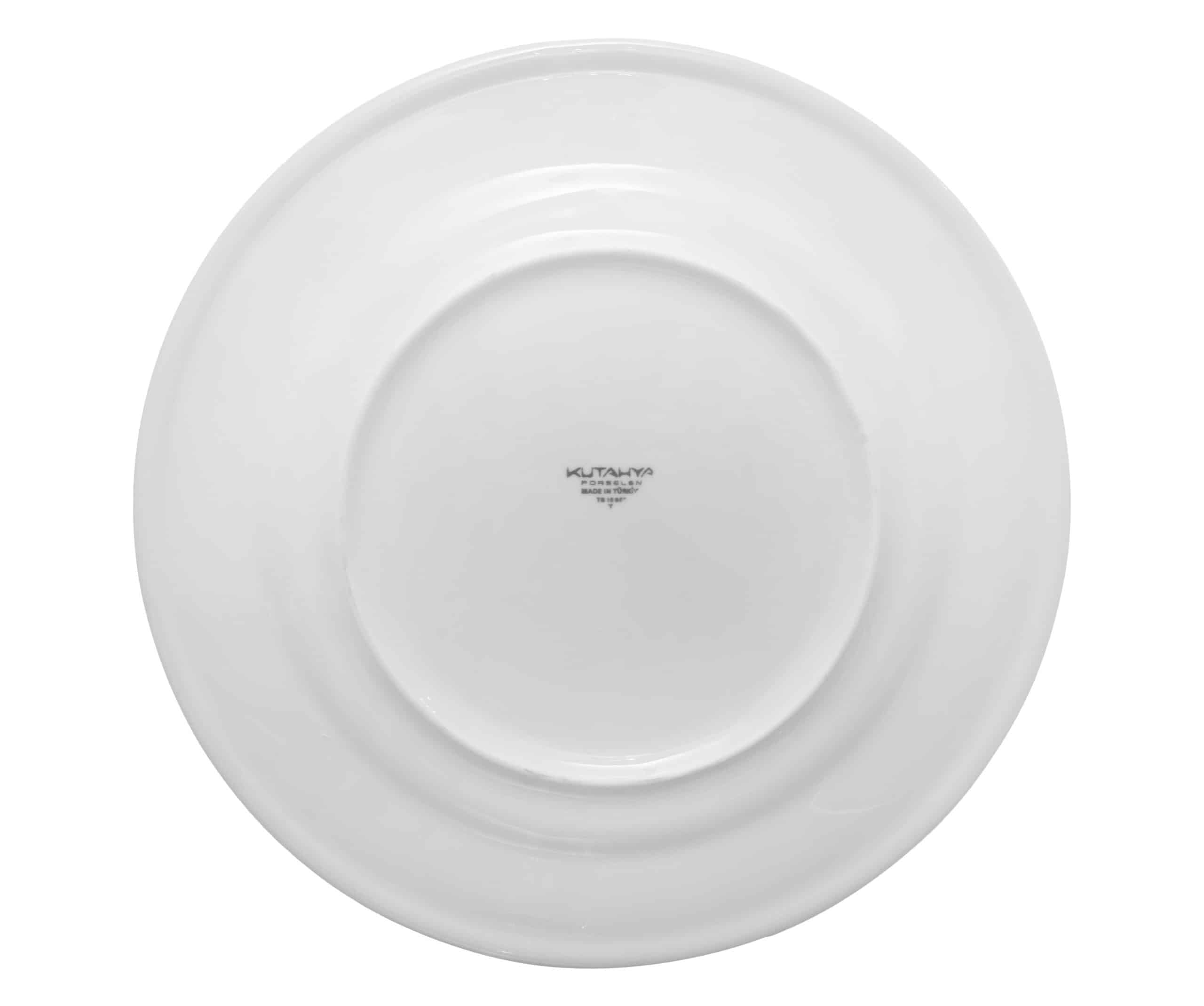 EMOTION FLAT PLATE WHITE 30CM