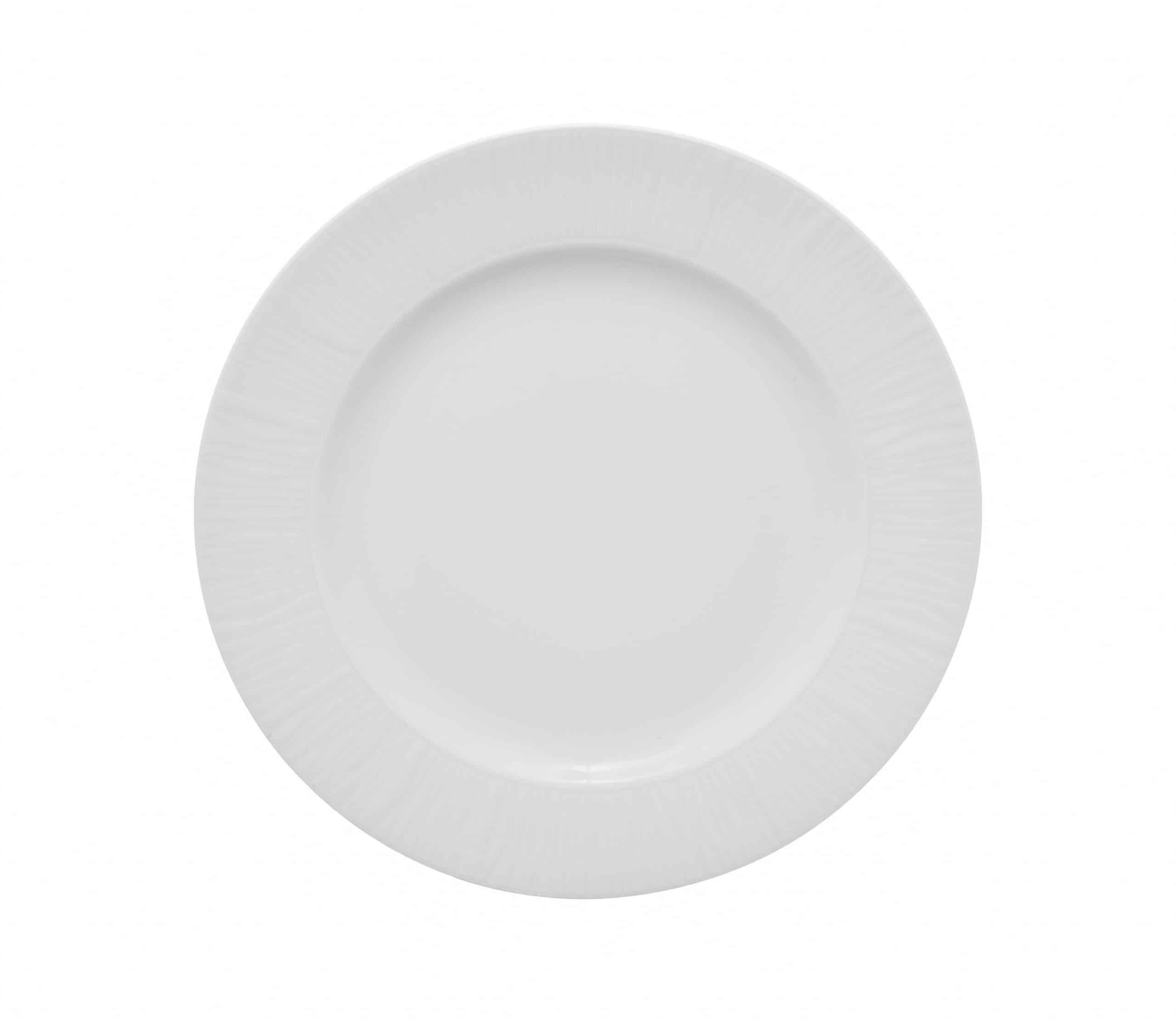 EMOTION FLAT PLATE WHITE 27CM