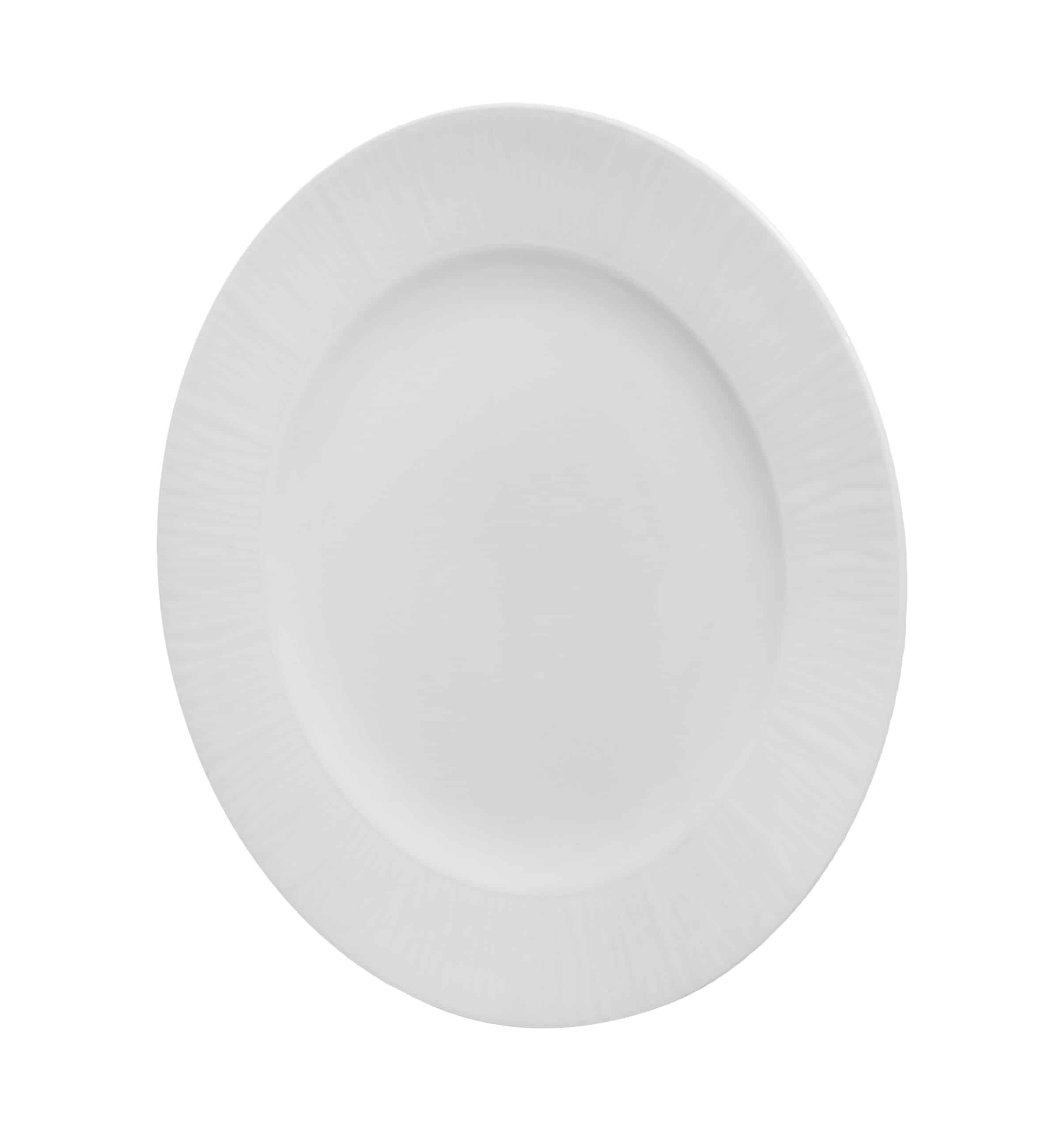 EMOTION FLAT PLATE WHITE 27CM