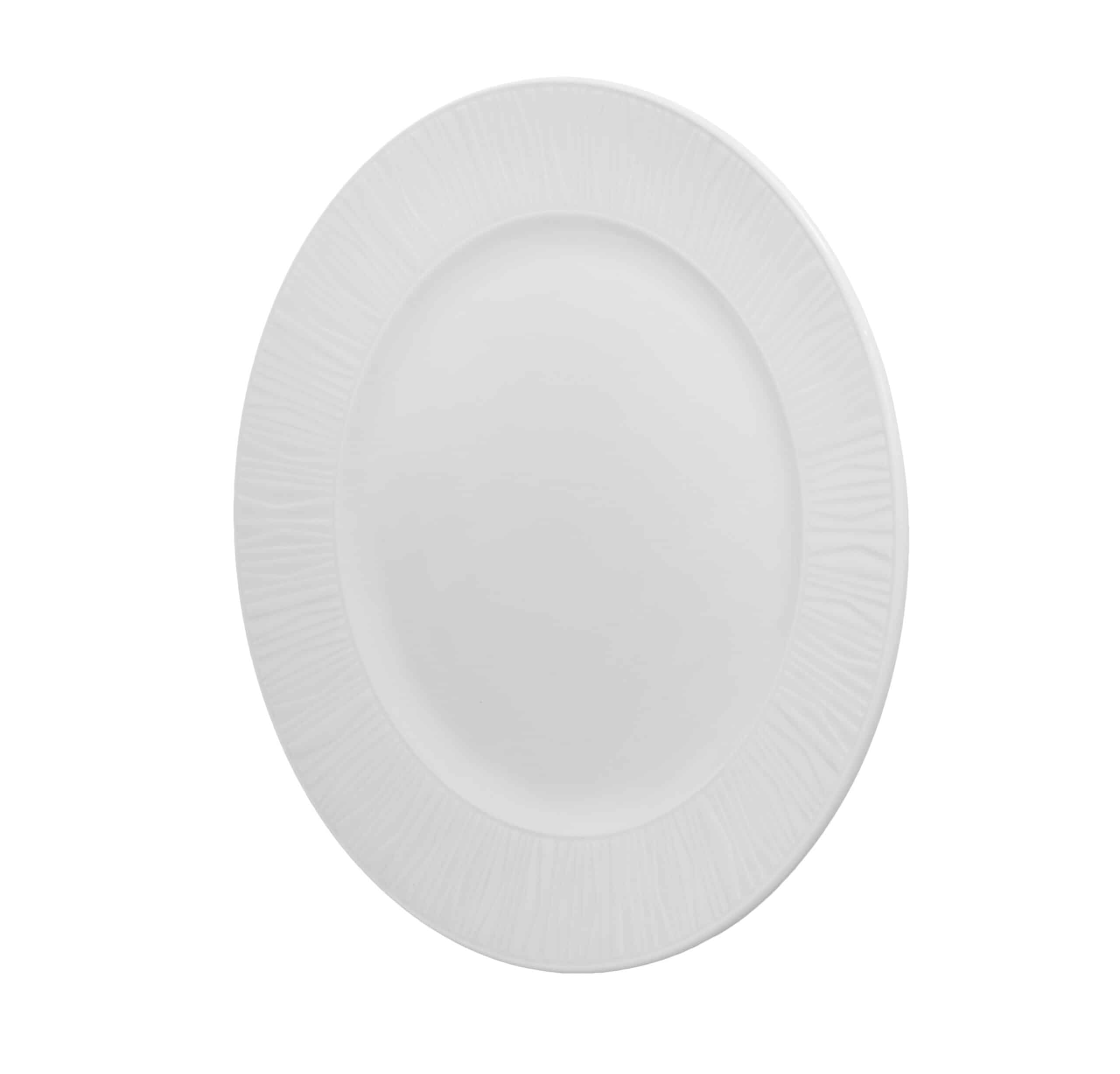 EMOTION 20CM.FLAT PLATE WHITE