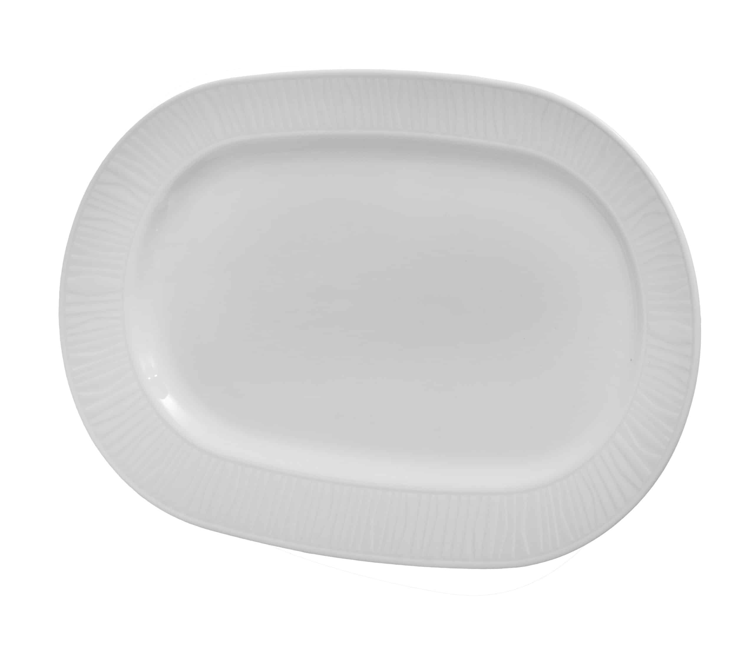 EMOTION OVAL PLATE 32 CM