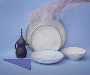 Kutahya | Dinner Set | 24 Pieces | Salda Shape | Decorated