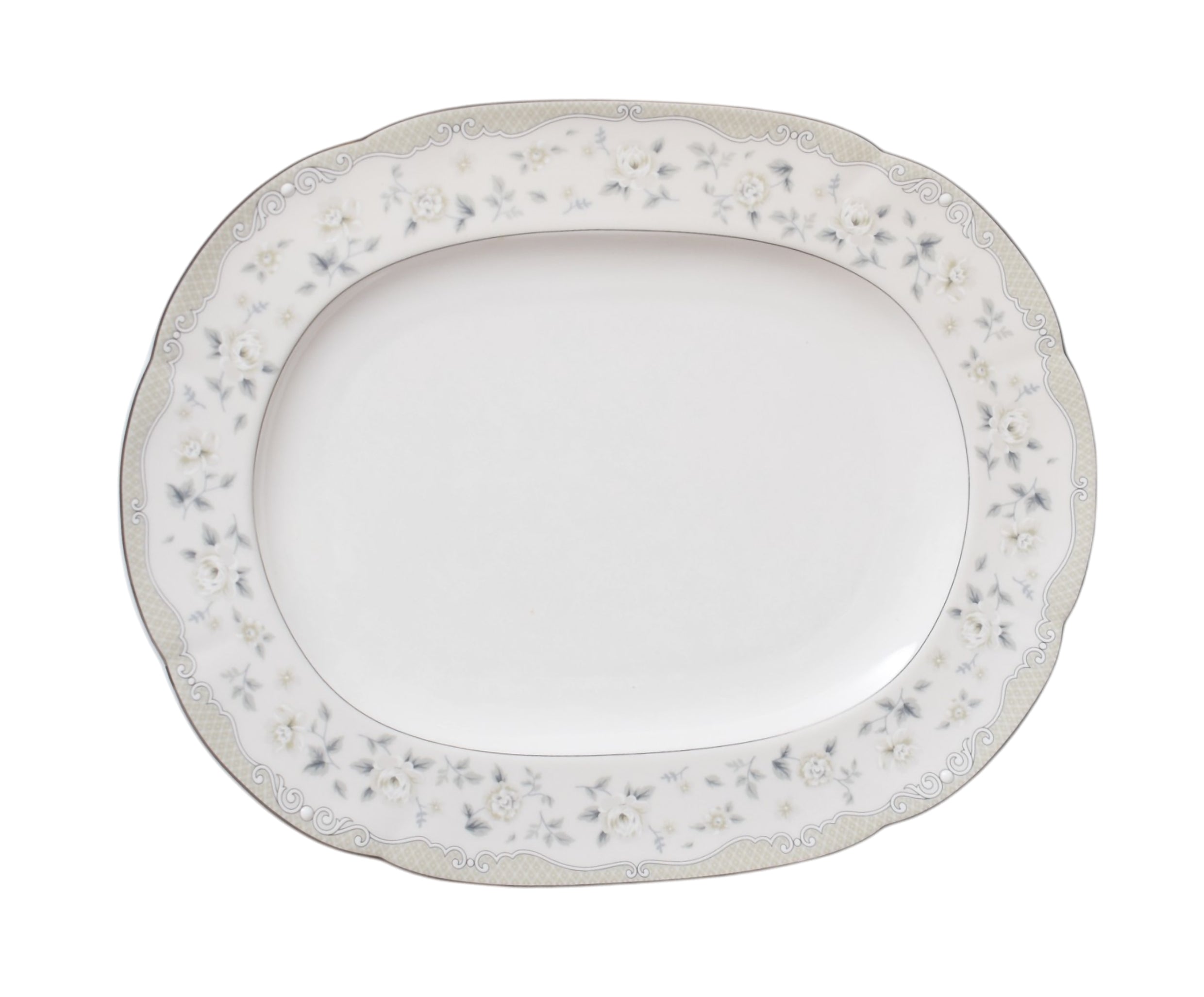OVAL PLATTER25.0x32.5 CM.