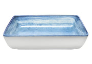 Blue Stone Deep plate 19x19 CM
