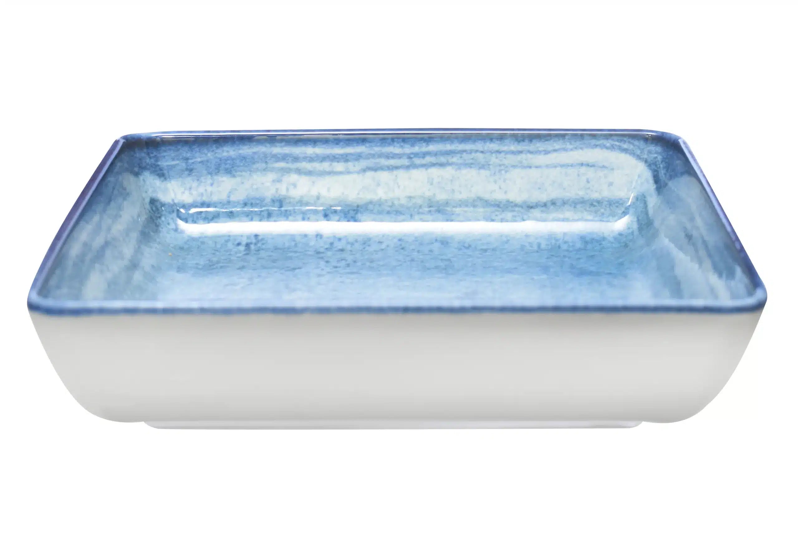 Blue Stone Deep plate 19x19 CM