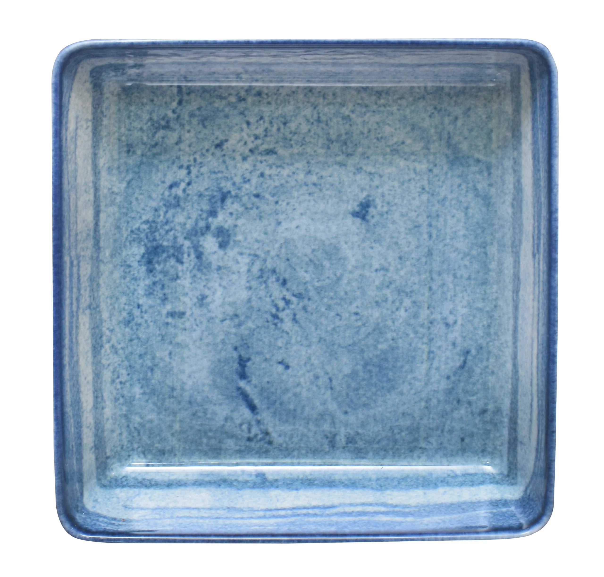 Blue Stone Deep plate 19x19 CM