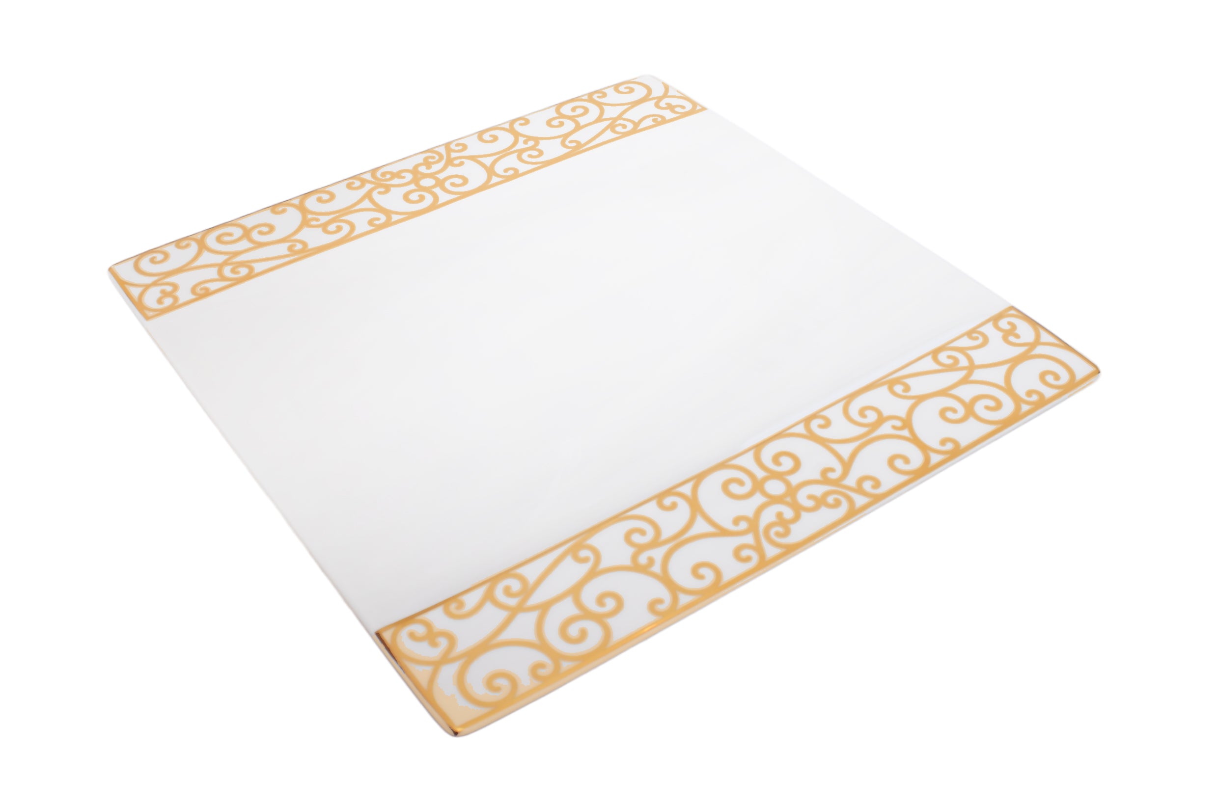 SQUARE PLATTER31.5x31.5 CM.