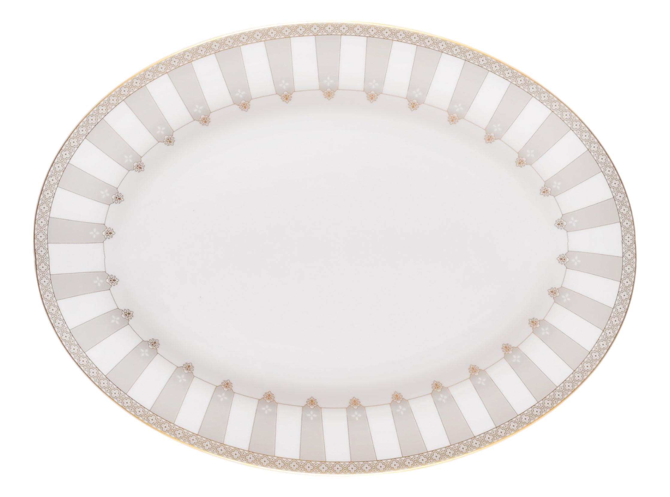 Oval Plater29.0X38.5 Cm.FG