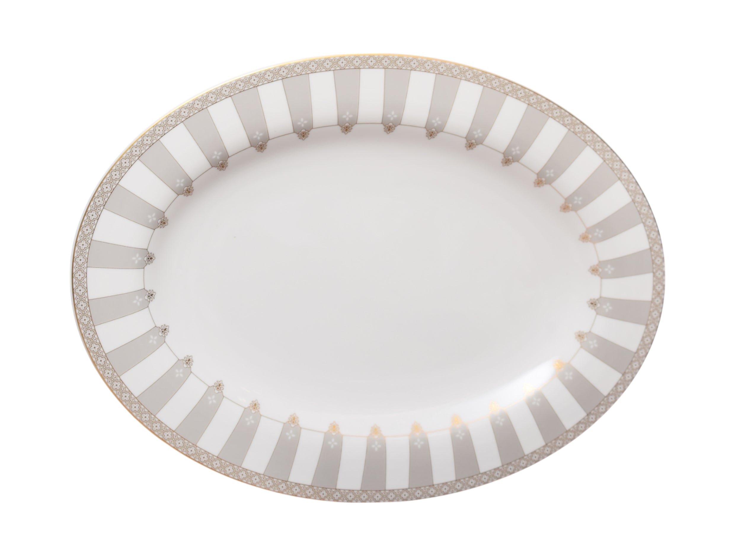 Oval Plater23.5X31.5 Cm.FG
