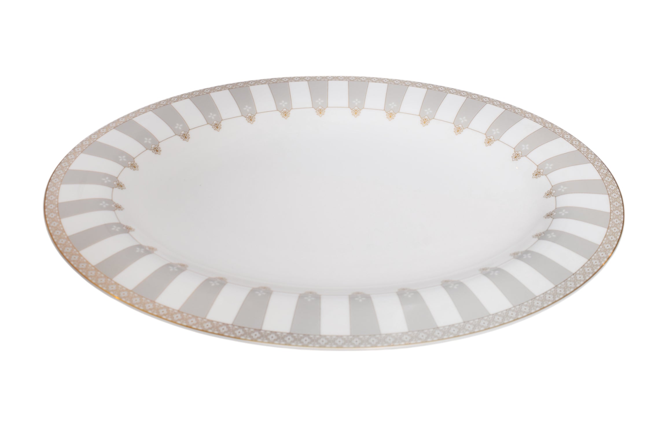 Oval Plater23.5X31.5 Cm.FG