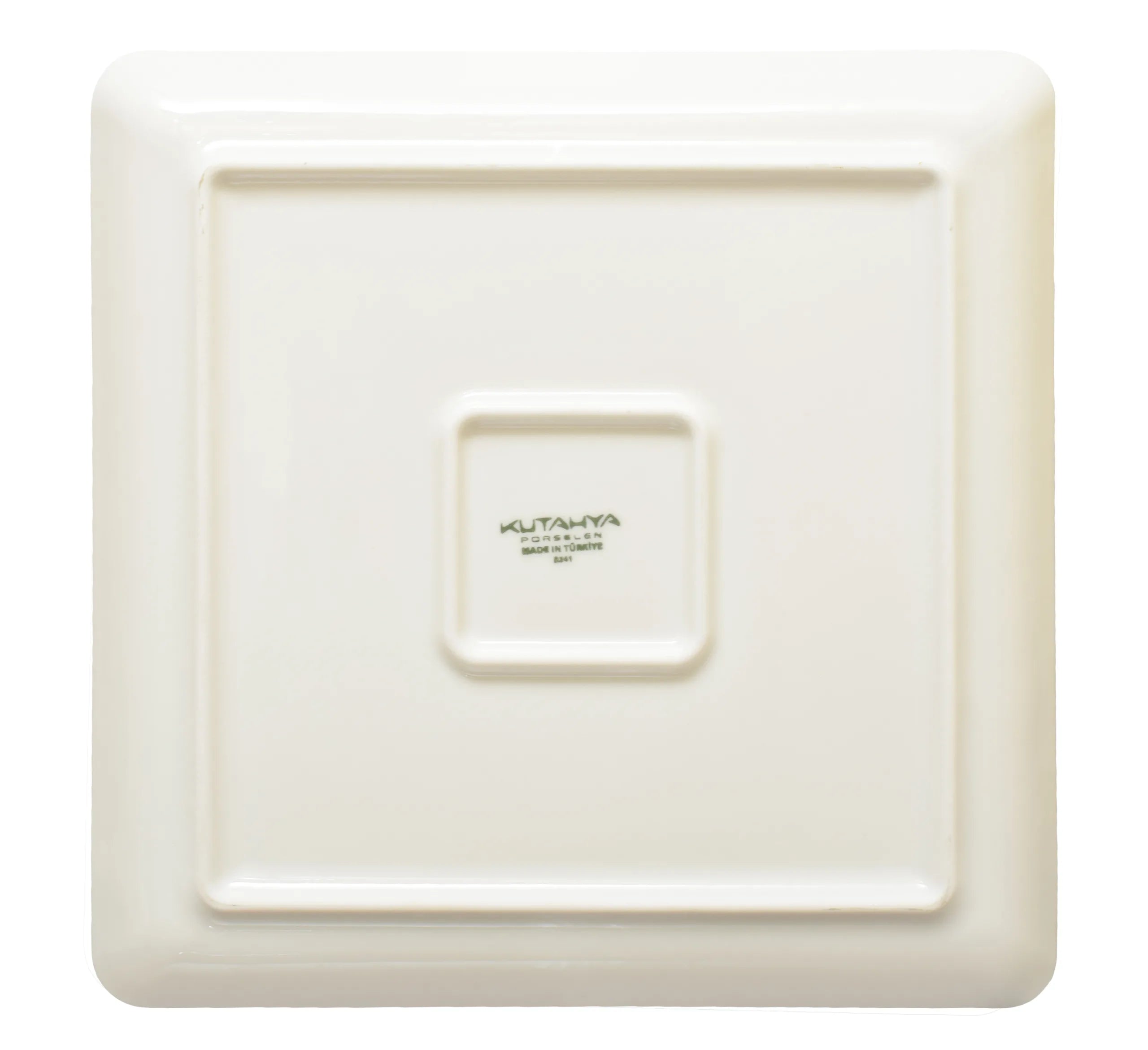 Cinnamon square plate 23x23 CM