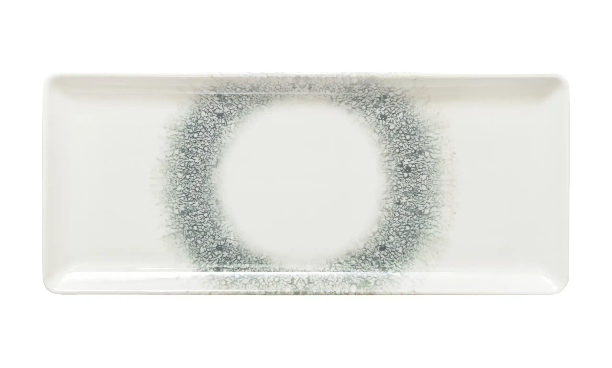 Black Ice rect. plate 35x15 CM