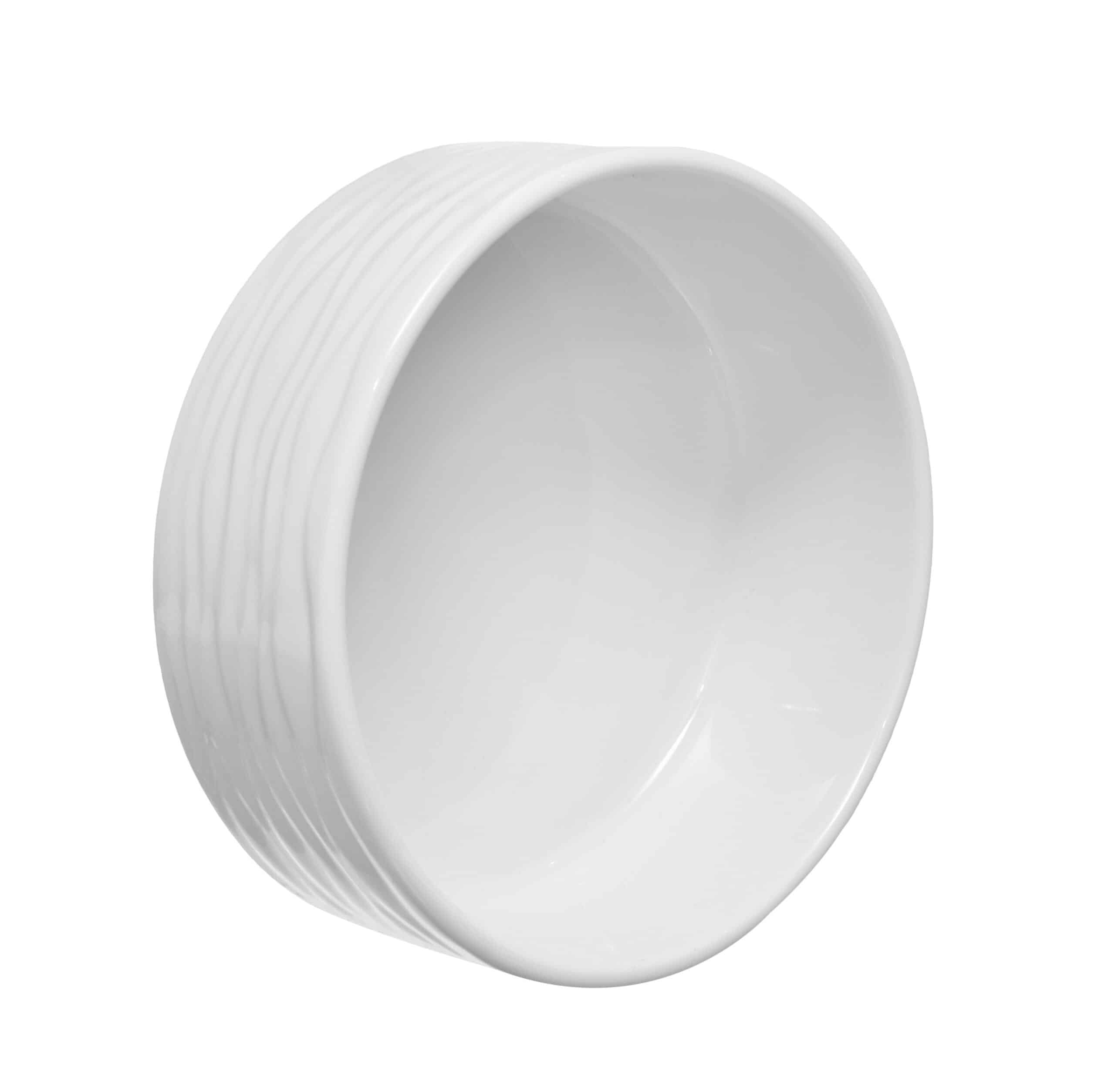 SEA WAVE BOWL WHITE 12 CM