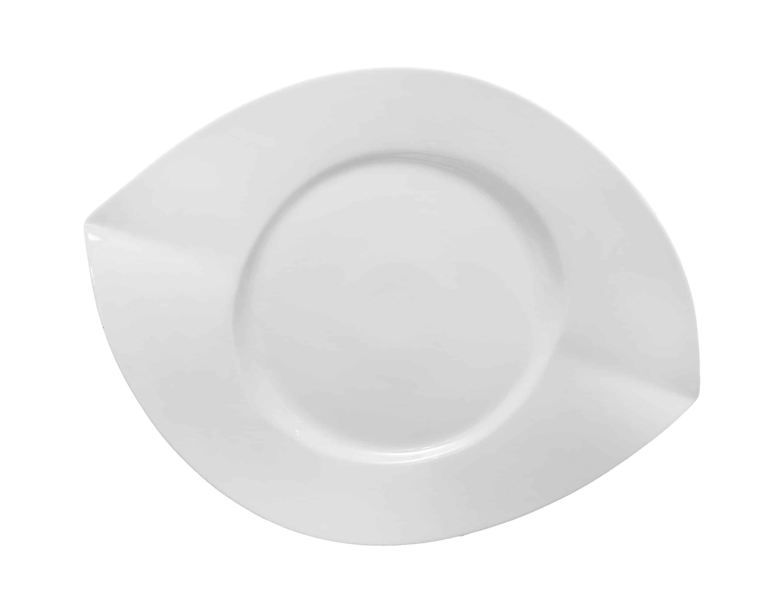 Tavola FLAT PLATE WHITE 40 CM