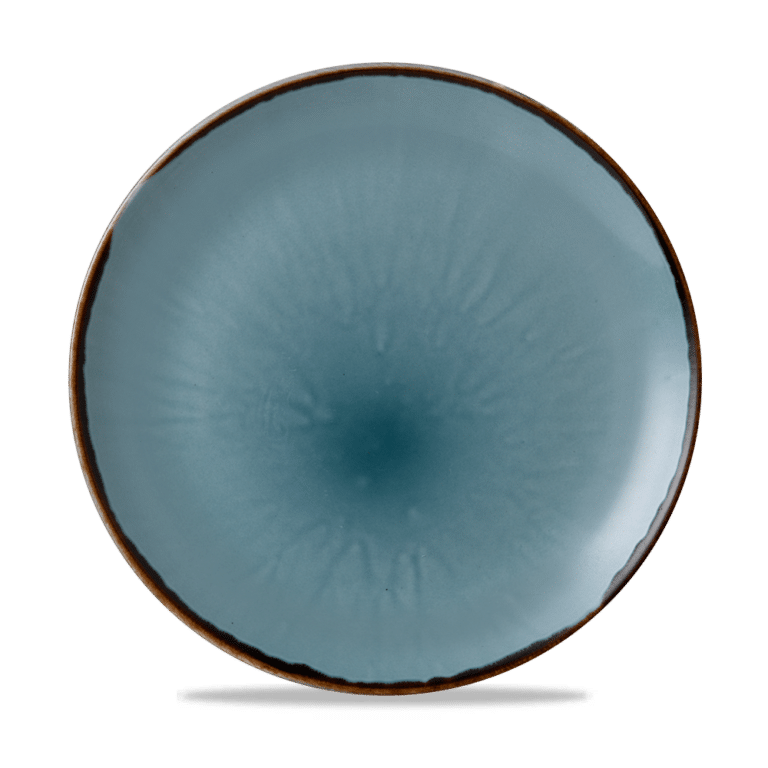 HARVEST BLUE COUPE PLATE 26cm