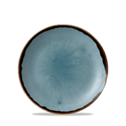 HARVEST BLUE COUPE PLATE 16.5