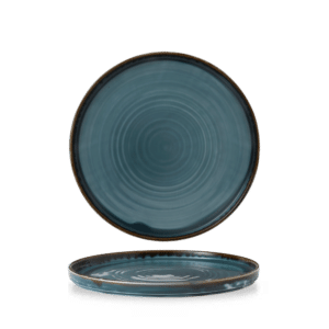 HARVEST BLUE WALLED PLATE 21