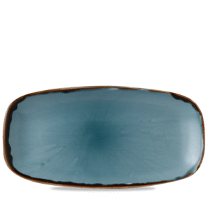 HARVEST BLUE OBLON 35.5cm