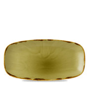HARVEST GREEN PLATE29.8x15.3cm