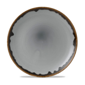 HARVEST GREY COUPE PLATE 26cm