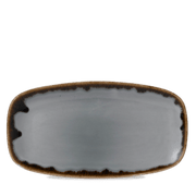 HARVEST GREY OBLON 35.5x18.9cm