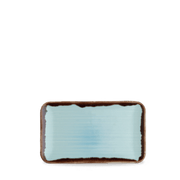 HARVEST TURQ ORGAN PLATE27RECT