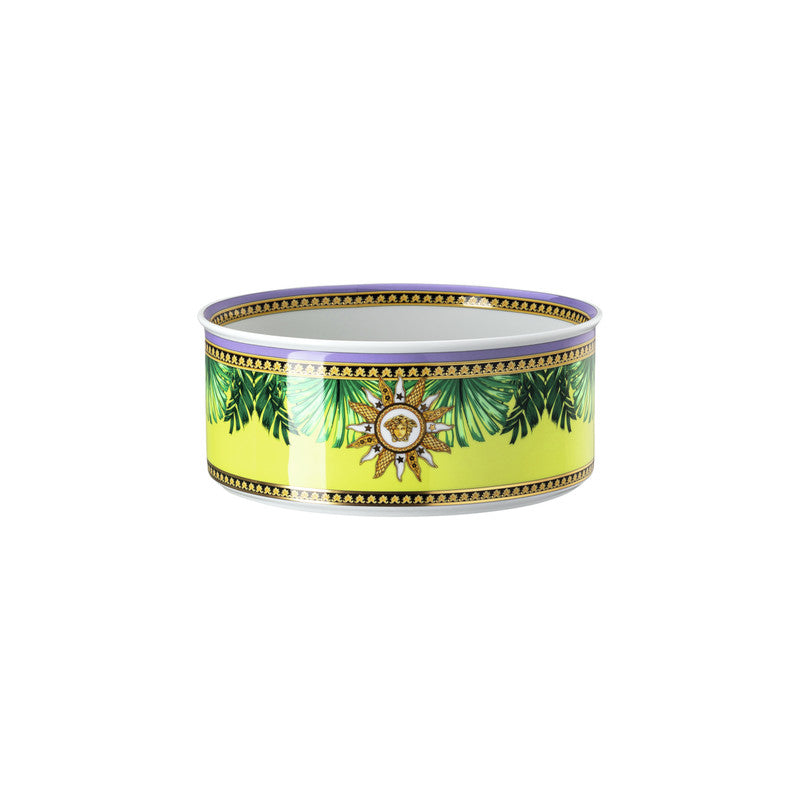 Versace Jungle Animalier Bowl 19 cm â€“ Luxury Multicolor Porcelain Tableware