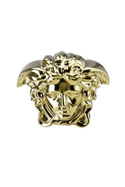 Versace Break the Bank Gold Porcelain Money Box â€“ Luxury Coin Bank Front View