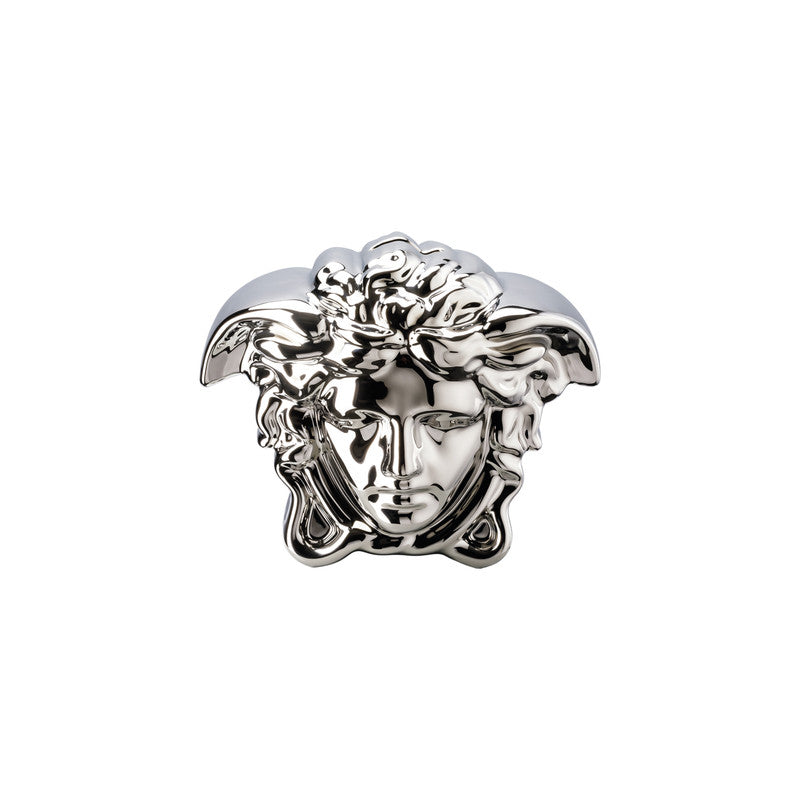 Versace Break the Bank Silver Luxury Money Box â€“ Porcelain Coin Bank Ã˜18.1 cm