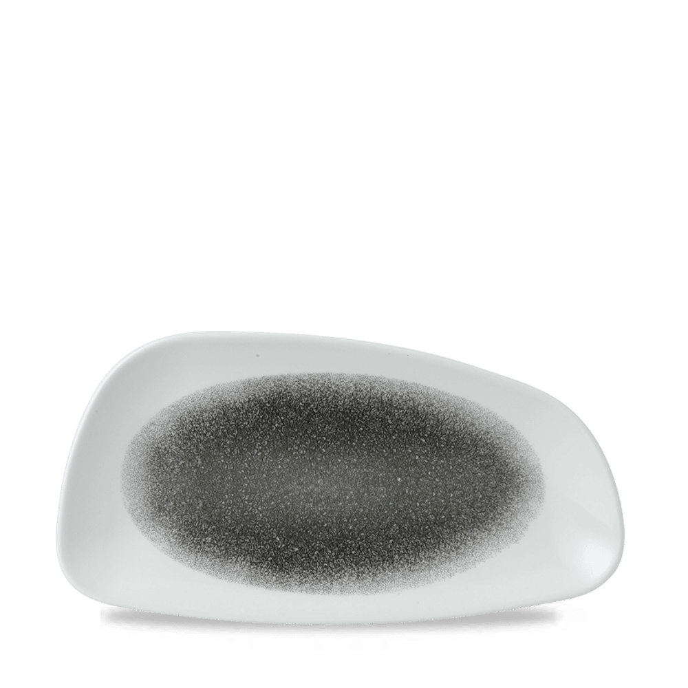 RAKU QUARTZ BLACK GEO 30*15.5