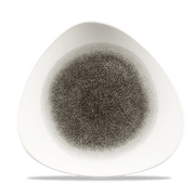 RAKU QUARTZ BLACK PLATE 26.5cm