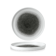 QUARTZ BLACK PLATE 26cm WALL
