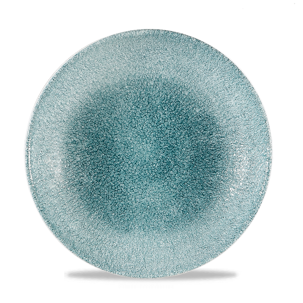 RAKU JADE GREEN EVOLVE PLATE26